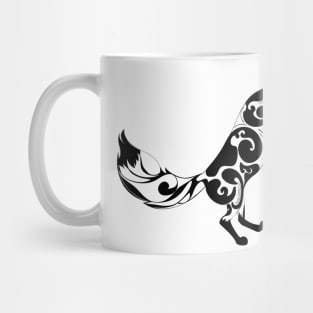 Ornamental Fox Mug